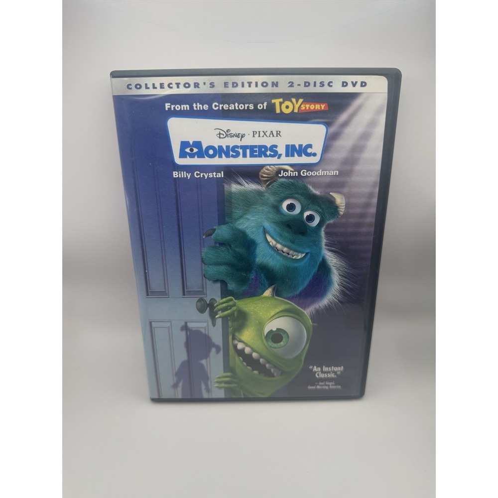 Monsters Inc DVD 2002 2-Disc Collector's Edition Disney Pixar Complete